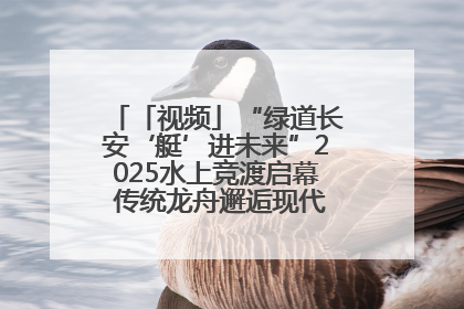 「视频」“绿道长安‘艇’进未来”2025水上竞渡启幕 传统龙舟邂逅现代赛艇演绎文旅新篇
