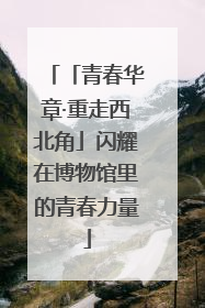 「青春华章·重走西北角」闪耀在博物馆里的青春力量