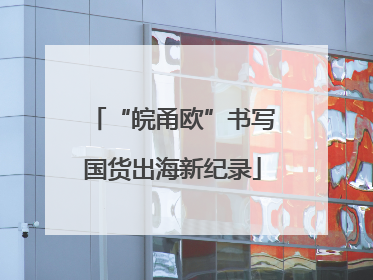 “皖甬欧”书写国货出海新纪录