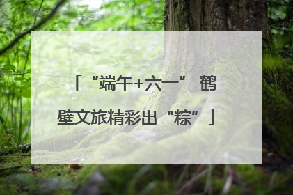 “端午+六一” 鹤壁文旅精彩出“粽”