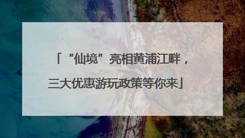 “仙境”亮相黄浦江畔，三大优惠游玩政策等你来