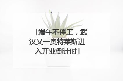 端午不停工，武汉又一奥特莱斯进入开业倒计时