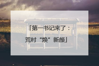 第一书记来了：荒村“焕”新颜