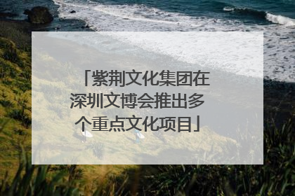 紫荆文化集团在深圳文博会推出多个重点文化项目