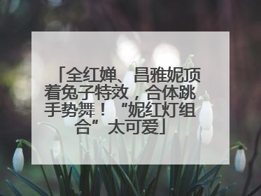 全红婵、昌雅妮顶着兔子特效，合体跳手势舞！“妮红灯组合”太可爱