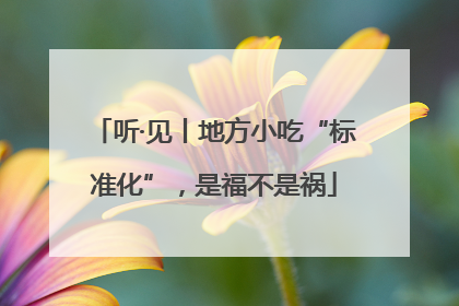听·见丨地方小吃“标准化”，是福不是祸
