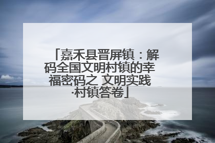 嘉禾县晋屏镇：解码全国文明村镇的幸福密码之 文明实践·村镇答卷