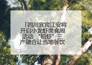 四川宜宾江安将开启小龙虾美食周活动 “稻虾”三产融合让当地餐饮商户充满期待