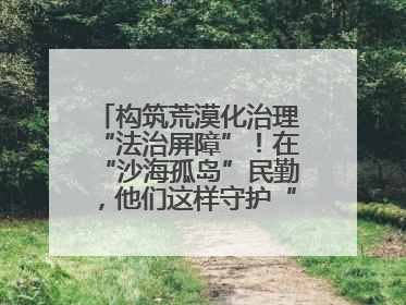 构筑荒漠化治理“法治屏障”！在“沙海孤岛”民勤，他们这样守护“沙退绿进”的生态奇迹