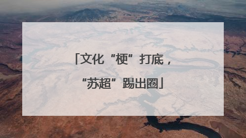 文化“梗”打底，“苏超”踢出圈