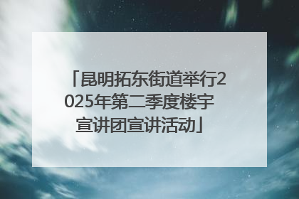 昆明拓东街道举行2025年第二季度楼宇宣讲团宣讲活动