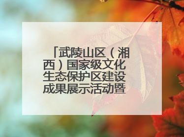 武陵山区（湘西）国家级文化生态保护区建设成果展示活动暨龙山县第十届舍巴日即将启幕