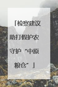 检察建议助打假护农守护“中原粮仓”
