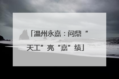 温州永嘉：问鼎“天工”亮“嘉”绩
