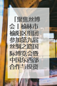 聚焦丝博会丨榆林市榆阳区组团参加第九届丝绸之路国际博览会暨中国东西部合作与投资贸易洽谈会