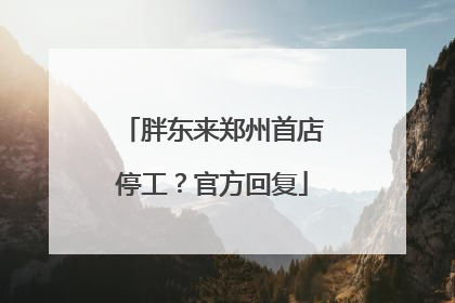 胖东来郑州首店停工？官方回复