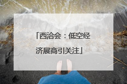西洽会：低空经济展商引关注