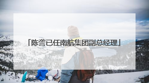 陈詟已任南航集团副总经理