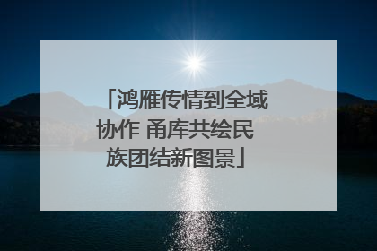 鸿雁传情到全域协作 甬库共绘民族团结新图景