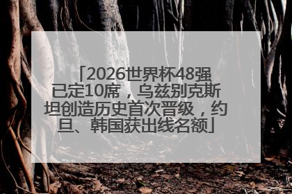 2026世界杯48强已定10席，乌兹别克斯坦创造历史首次晋级，约旦、韩国获出线名额