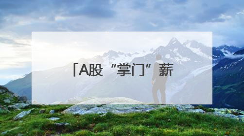 A股“掌门”薪酬曝光：13名董事长年薪超千万，药企霸榜前三甲